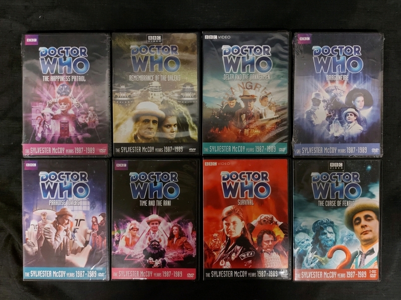 8 DVD Doctor Who Collection 1987-1989