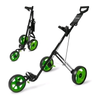 New Foldable Jovial 3-Wheel Golf Push Cart