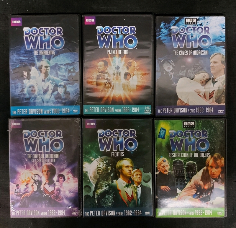 6 DVD Doctor Who Collection 1982-1984