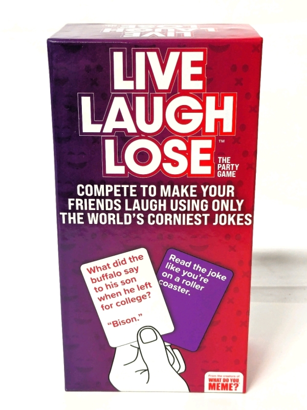 LIVE LAUGH LOSE The Party Game (Open Box)