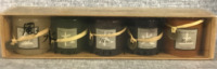 New Feng Shui Candle 5 Pack: Metal, Wood, Water, Fire, Earth 2&rdquo;x2&rdquo;