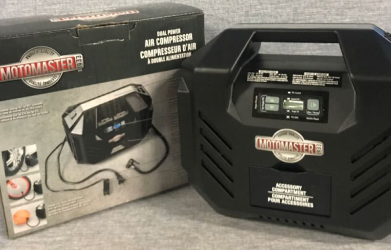 Motomaster Dual Power Air Compressor