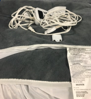 60”x80” Electric Heated Blanket Intertek