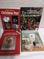 3 Collector Christmas Reference Books + Martha Stewart Decorating for the Holidays