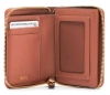 New TUMI Leather Belden Tri-Fold Zip-Around Wallet - 3