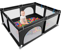 As New Flavery Baby Playpen, Extra Large Play Yard for Toddlers, (70x59x27in)
