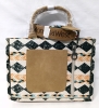 New Montana West Boho Print Concealed Carry Tote / Crossbody Tan MW01G-8120S - 3