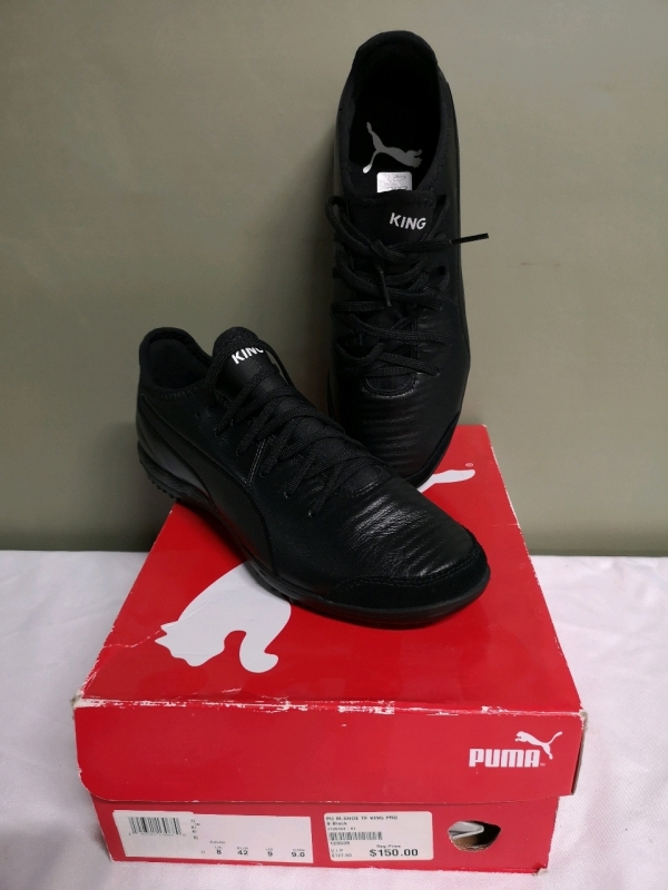 New Puma Men's sz 9 TF King Pro Shoes
