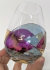 2 New Signed CORNET BARCELONA 'Sagrada’ One of a Kind Handmade Stemless Wine Glasses - 2