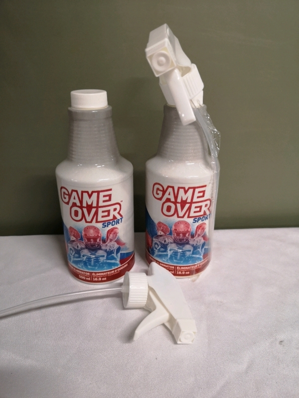 2 New Game Over Sport Odour Eliminator - 500 mL