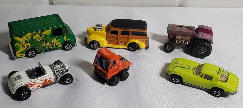 Lesney, Hotwheels & Matchbox Die-Cast Cars - Six (6) Cars