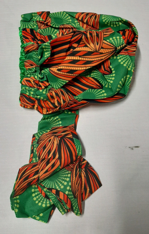 New One Size Satin Lined Bonnet Cap