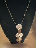 Sterling 925 Unique Drop Necklace