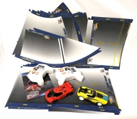 Hot Wheels AI Intelligence Slotkess Racing with 1 Car, 1 Working Controller Car, 22 Pieces of Smart Track & 1 Unrelated Air Hogs Car