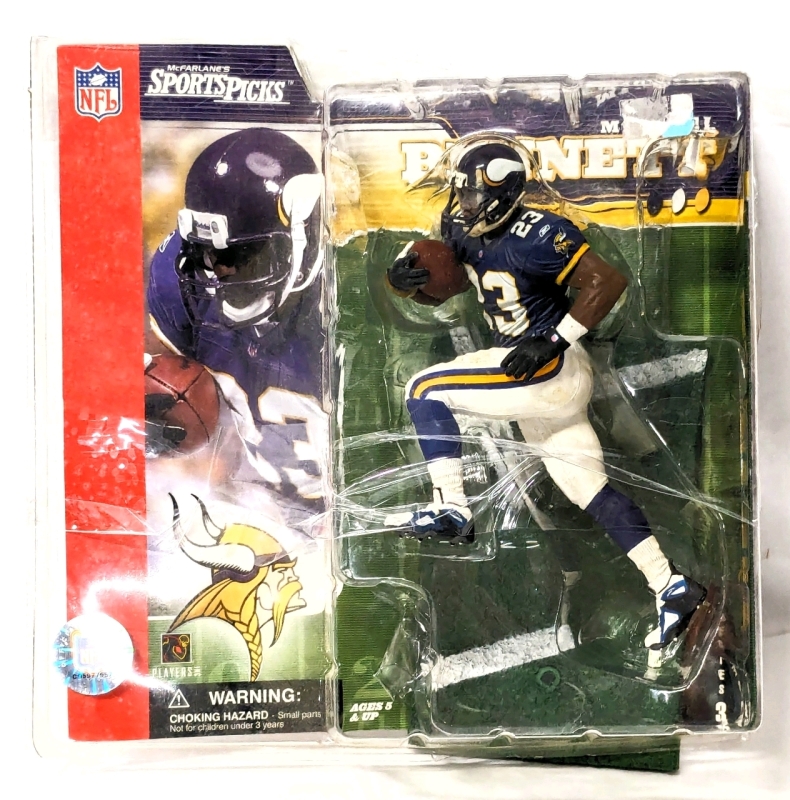 Vintage 2002 McFarland's Sports Picks NFL Michael Bennett 6" Tall Figures