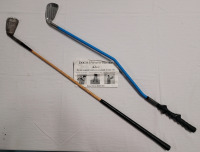 Doc's Power Stoke 42oz Golf Training Club & Vintage Walter Hagen 9 Iron