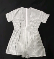 New Size S Shein Low V Romper