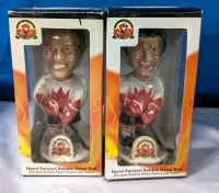 Vintage Bobble Dobble Dennis Hull & Phil Esposito Bobble Heads. Limited Edition 1972 Team Canada. 8.5" Tall Box