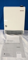 Seibel Eltron Wall Mounted Electric Fan Heater. CK 150-1 Trend. 15.5" by 10" by 5.25"