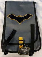 New Batman Fold Up Backpack. 16" by 10.5" When Empty.