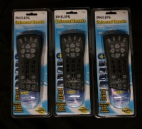 New 3 Phillips Universal Remotes