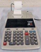 Canon MP11DX Printing Calculator , 12 Digits 2 Color Print with Clock & Calender , Working