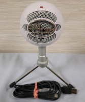 Blue Snowball USB Microphone for PC, Mac, Gaming, Recording . Pre-owned , Untested