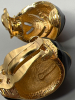Beautiful Enameled D&rsquo;Orlan signed Earrings - 4