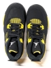 New Child Size 13c NIKE JORDAN 4 RETRO Thunder (2023) PS Running Shoes Black/White-Tour Yellow BQ7669 017 - Retails $150+ - 3
