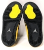 New Child Size 13c NIKE JORDAN 4 RETRO Thunder (2023) PS Running Shoes Black/White-Tour Yellow BQ7669 017 - Retails $150+ - 5