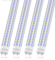 As New SHOPLED t8 led Tube 4ft, 36W 4680LM 6000K, ETL Certified led Tube Light 4ft T8 T10 T12 Fluorescent Light Bulbs Replacement
