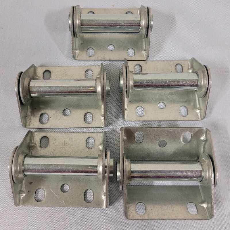 New - Garage Door Half Hinge , Five (5) Hinges . Measures 2.5"&times;2 1/4"