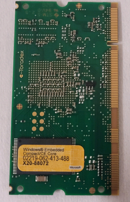 Toradex Windows Embedded Compact / CE Core X20-88072 . Untested , As Is