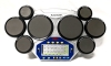 Kawasaki Electronic Drums Set w 6 Drum Pads & 2 Cymbal Pads