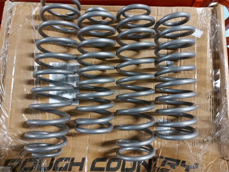 4 Rough Country Suspension Systems Coil Springs