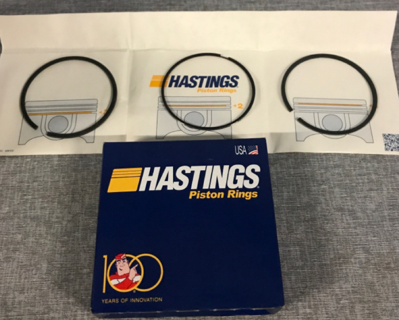 New Hastings Piston Rings 2M 7382 Mercedes Diesel
