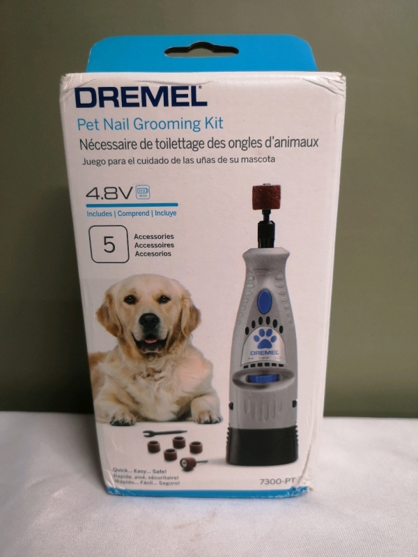 New Dremel Pet Nail Grooming Kit - Model 7300-PT
