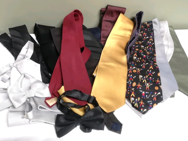 15+ Ties and Bow Ties - Various Colours
