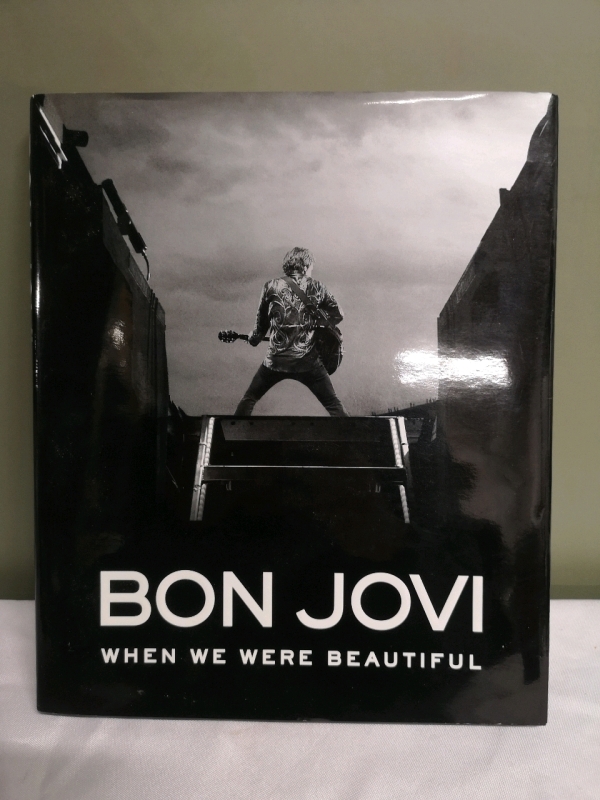 Bon Jovi "When We Were Beautiful" Hardcover Book