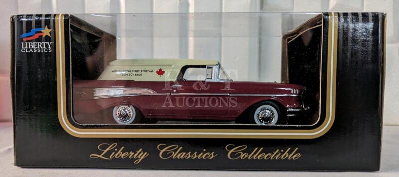 New 1957 Chevy Sedan Diecast Metal Car