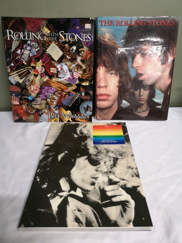 3 Books on "The Rolling Stones"