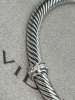 David Yurman Pav&eacute; Diamond Cable Sterling Classic Cuff - 4