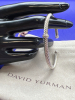 David Yurman Pav&eacute; Diamond Cable Sterling Classic Cuff - 6