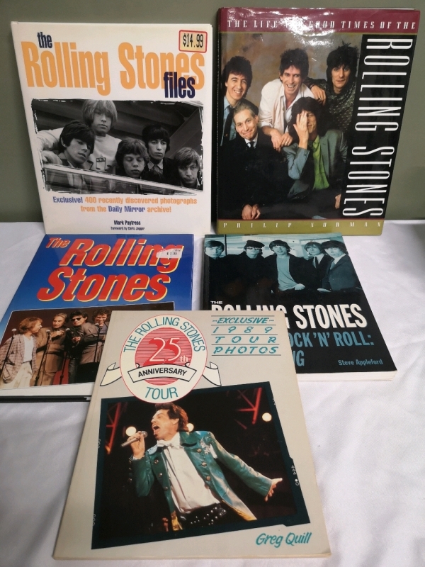 5 Books on The ROLLING STONES