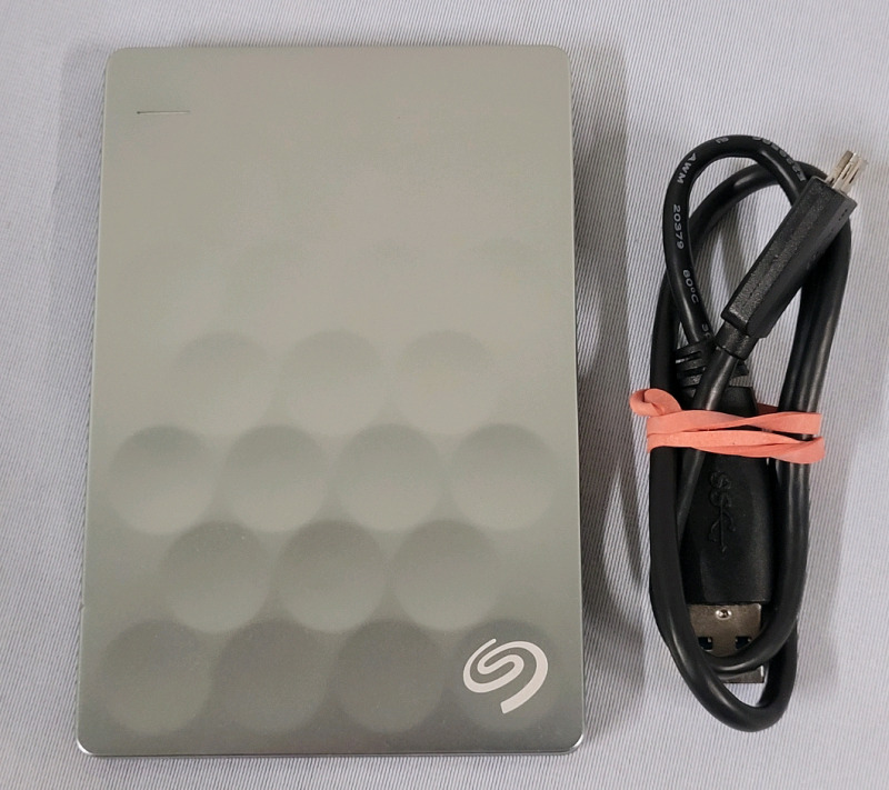 Seagate 1TB Ultra Slim Portable External Harddrive