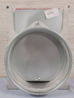 New - Blast Gate Manual, Galvanized Steel , 22 Ga , 9 Quick Fix . 9" diameter .
