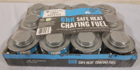 New - Member's Mark 6-Hour Safe Heat Chafing Fuel with PowerPad , 12ct. Box , Sealed