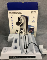 Otivo Playstation 5 Cooling Stand with Dual Controller Charger