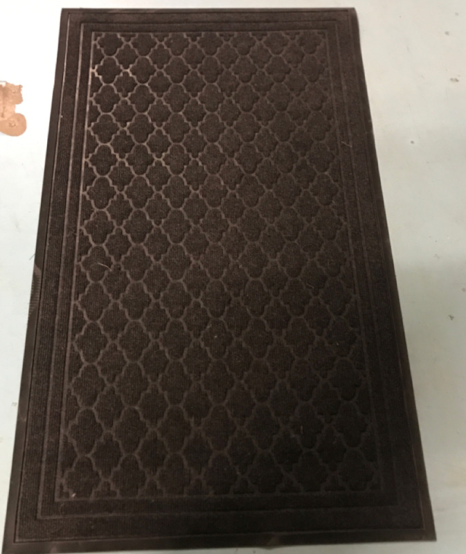 Color G 36&rdquo;x60&rdquo; Rubber Backing Rug
