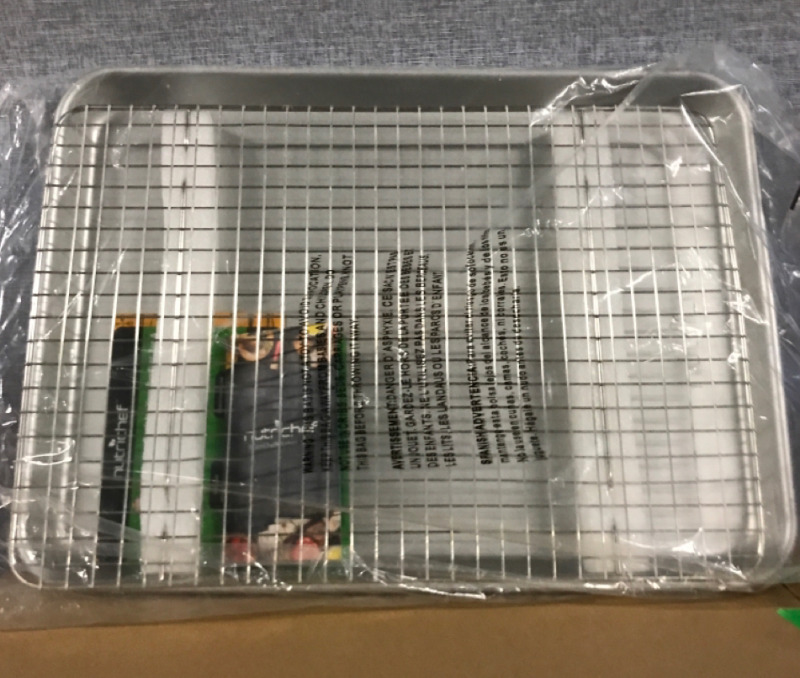 New Nutrichef baking Sheet 18&rdquo;x13&rdquo; & Rack